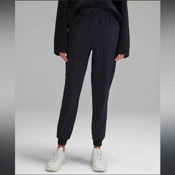 Lululemon Stretch High-Rise Jogger Full Length in Navy Blue Size 2‎ - Picture 6 of 12